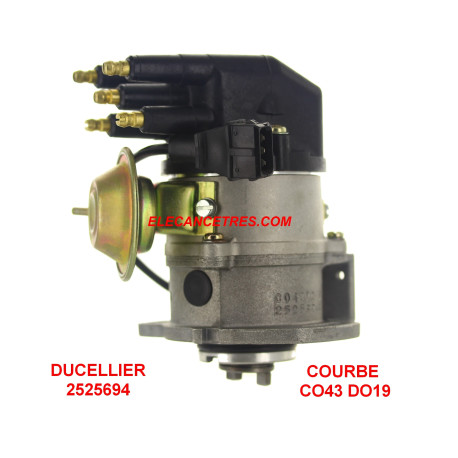 Allumeur DUCELLIER 2525694 pour PEUGEOT