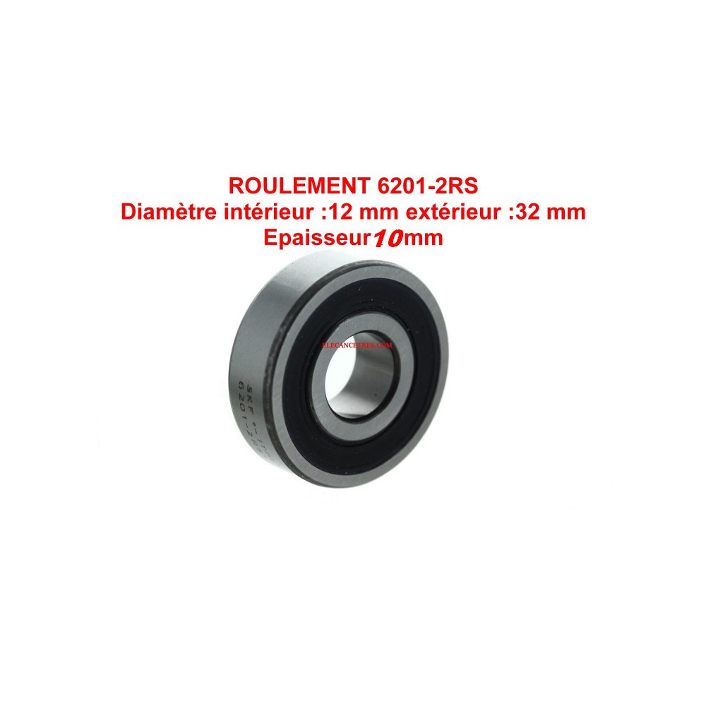 Roulement 6201 - 10x12x32