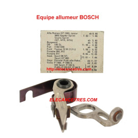 Rupteur / Vis platinées BOSCH 1 237 013 000