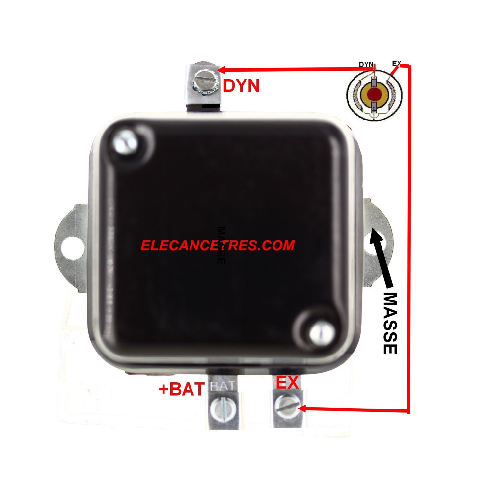 Régulateur standard pour dynamo négative
