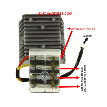 Convertisseur pour conversion 6V vers 12V