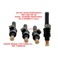 Injecteur BOSCH Jetronic 0 280 150 125