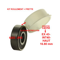 Cache roulement pour alternateurs BOSCH