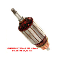 Induit dynamo PARIS RHONE 58102