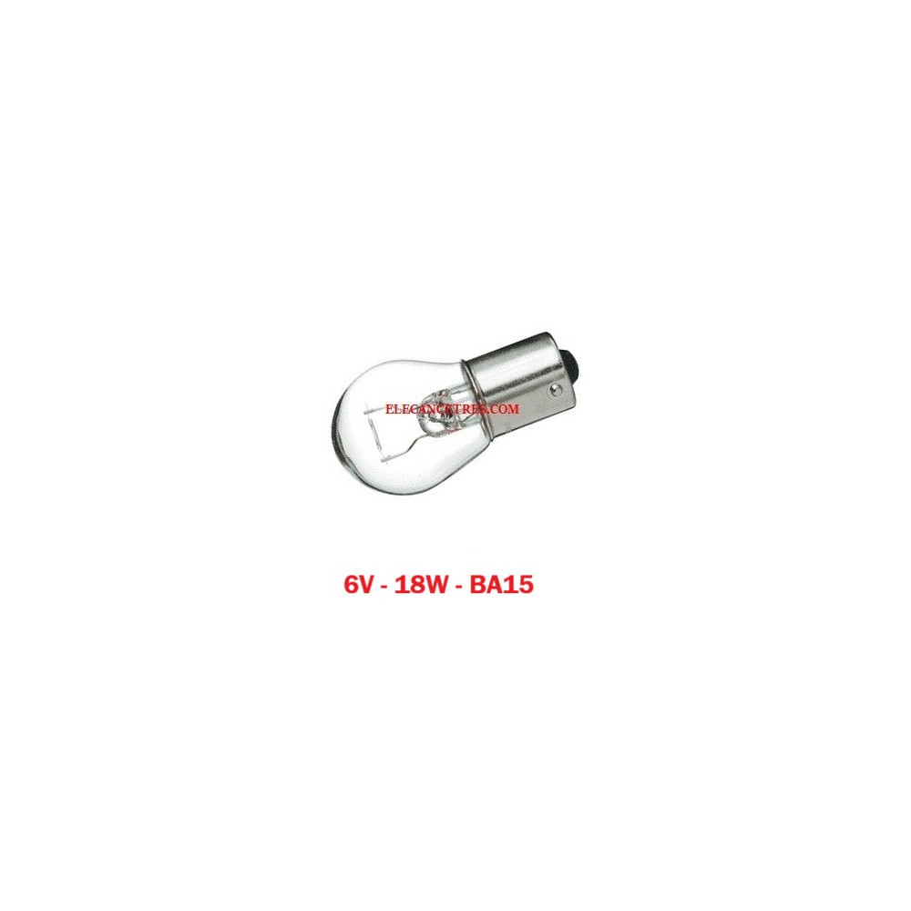 Ampoule standard 6V - 18W