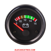 Voltmètre universel 8A-16V
