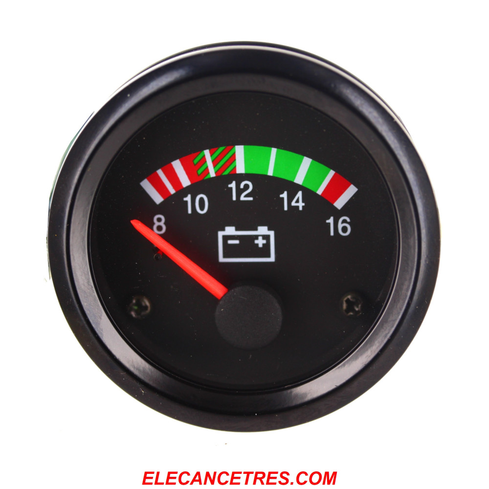 Voltmètre universel 8A-16V
