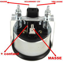 Voltmètre universel 8A-16V