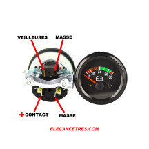 Voltmètre standard 24V Voltmètre standard 24V
