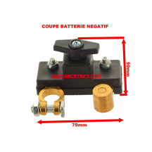 Coupe batterie - montage simplifié