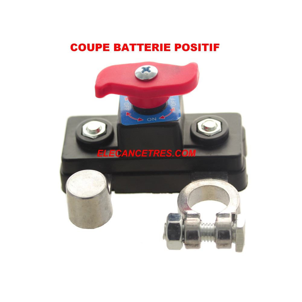 Coupe batterie - montage simplifié