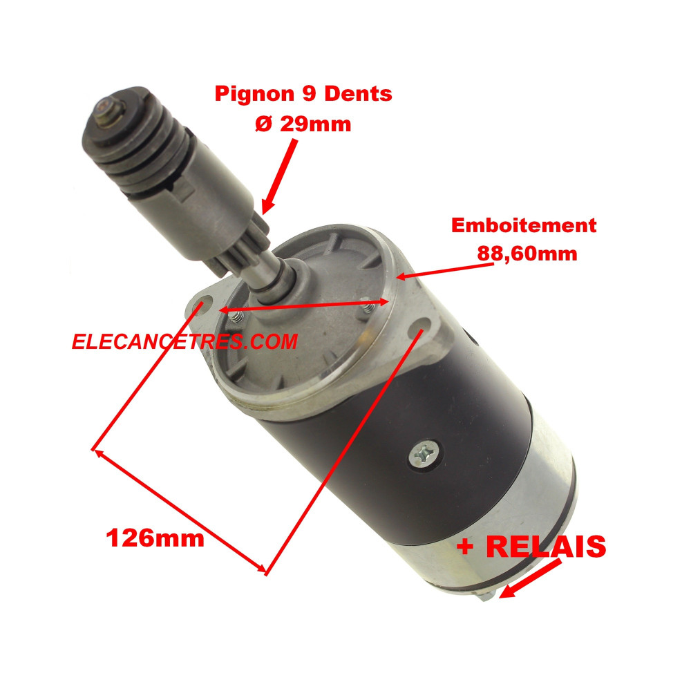 Démarreur à inertie LUCAS