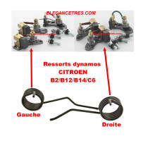 Ressort pour dynamos CITROEN