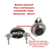 Bouton poussoir standard momentané OFF/ON