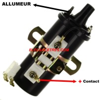 Bobine d'allumage 12V standard avec ballast