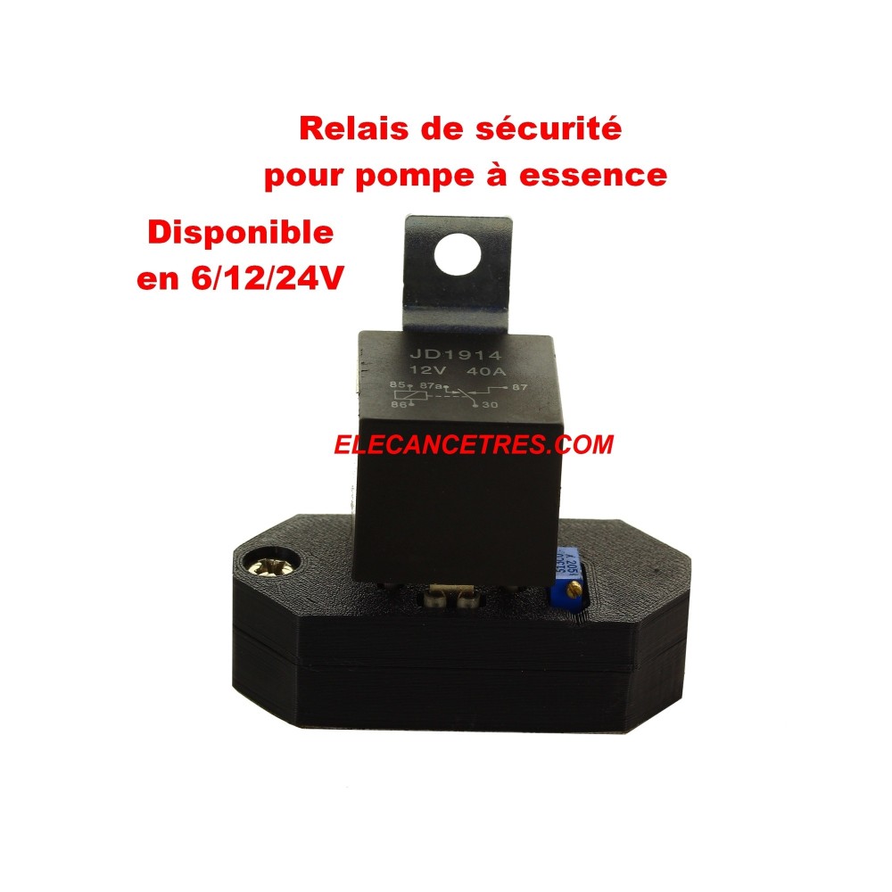 Relais de sécurité pour pompe à essence