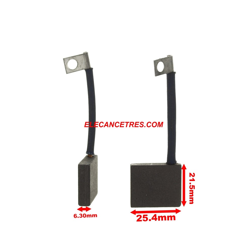 Balais Charbons LUCAS 54210090 pour dynamo