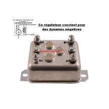 Régulateur électronique pour dynamos 12V Négative