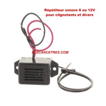 Avertisseur acoustique - buzzer 6V /12V