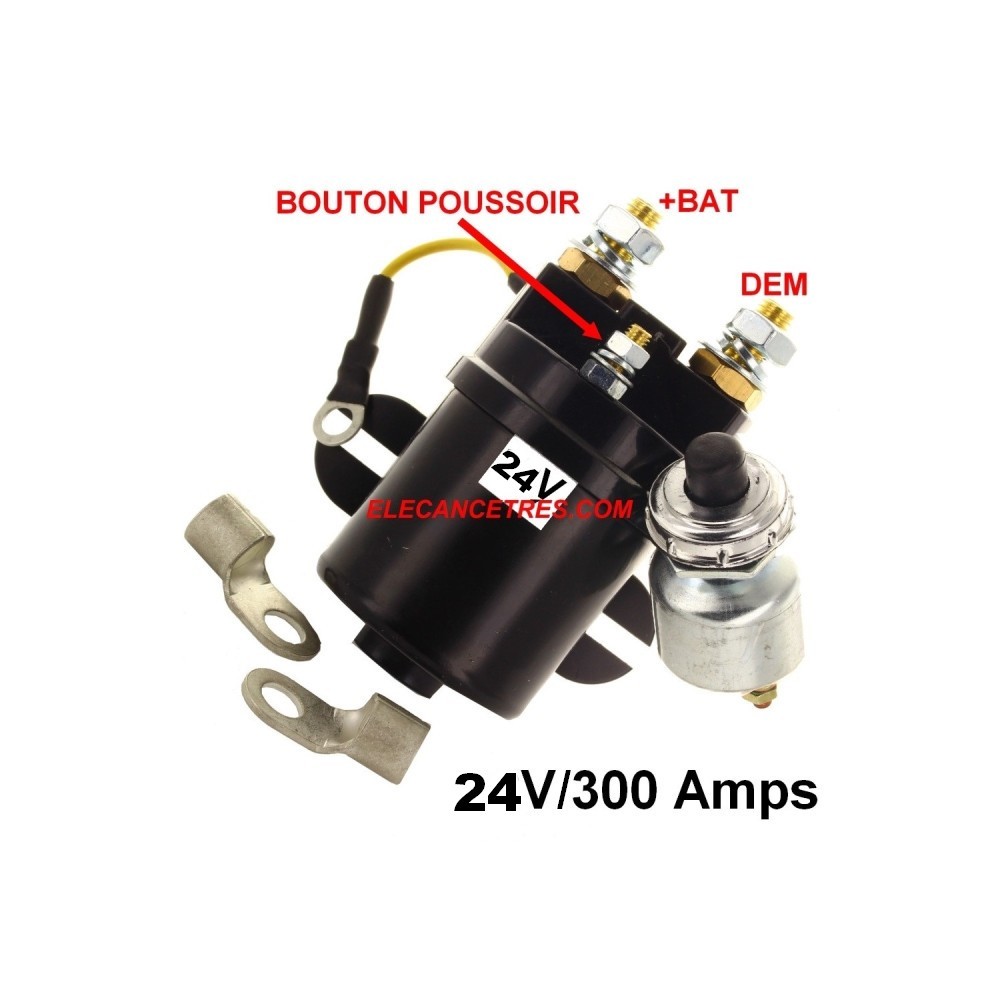 Relais de démarreur 24V 300A